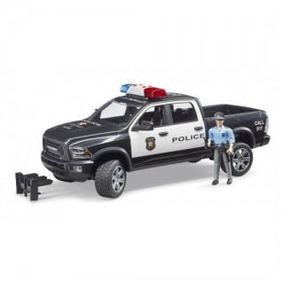 BRUDER Ram 2500 Polis Aracı ve Memur