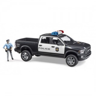 BRUDER Ram 2500 Polis Aracı ve Memur