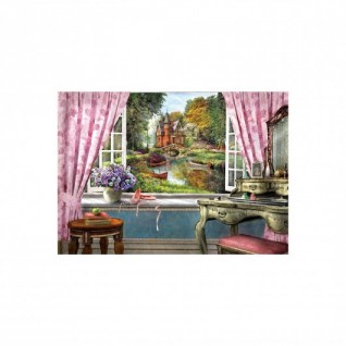 ART PUZZLE Penceremdeki Şato