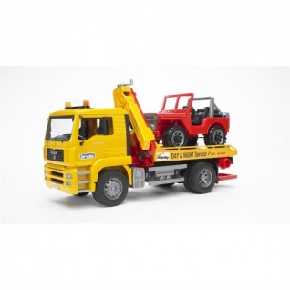 BRUDER Man Araba Çekici Ve Jeep