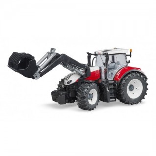 BRUDER Steyr 6300 Terrus Kepçeli Traktör