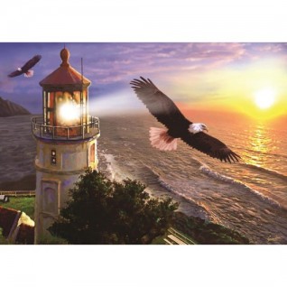 ART PUZZLE Gündoğumunda Yüksek Uçuş