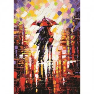 ART PUZZLE Şemsiye Altındaki Aşk