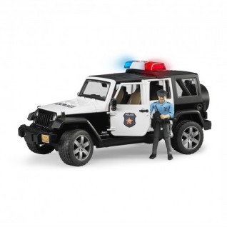 BRUDER Jeep Wrangler U.R. Polis Aracı Ve Memur