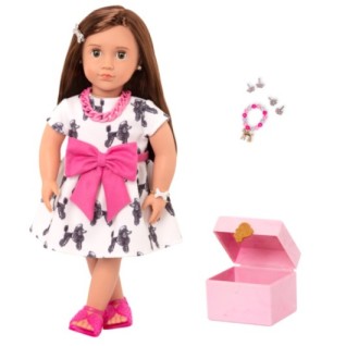 OUR GENERATİON Nancy Oyuncak Bebek - 46 cm