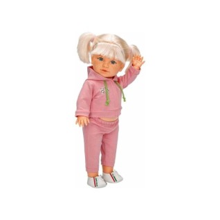 SUNMAN Tina Sporty Bebek 45 Cm - Açık Pembe Eşofmanlı