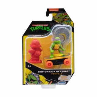 GİOCHİ PREZİOSİ TMNT Switch Kick Skaters Figür - Donatello