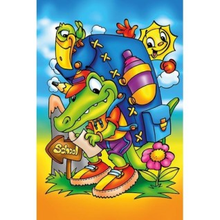 ART PUZZLE Kids Okul Yolu 16 Parça Ahşap Puzzle