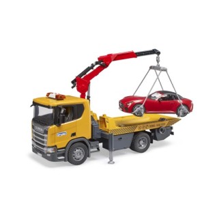 BRUDER Scania 560R Çekici Ve Roadster Araba
