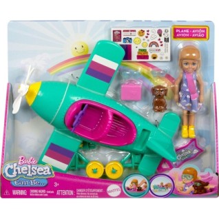 MATTEL Barbie Chelsea'nin Pervaneli Mini Uçağı Oyun Seti