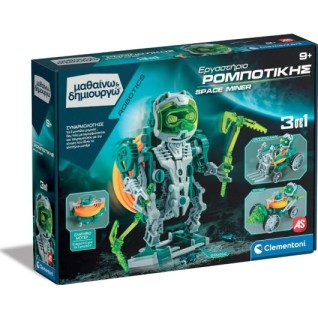 CLEMENTONİ Öğrenin ve Robotik Oluşturun Eğitici Oyun Space Miner Robotik Atölyesi