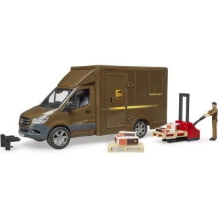 BRUDER Mercedes Benz Sprinter Ups Kargo Aracı Transpalet