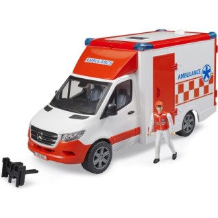 BRUDER Mercedes Benz Sprinter Sirenli Ambulans ve Ekibi