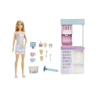 MATTEL Barbie Dondurma Dükkanı Oyun Seti
