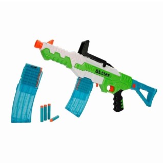 SUNMAN Air Warriors Ez Fire Blaster 20 Mermili Sünger Dart Atan Silah 55 cm