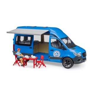 BRUDER Mercedes Benz Sprinter Kamp Aracı, Karavan Kampçı ve Aksesuarları