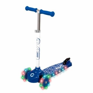 SUNMAN Evo Işıklı 3 Tekerlekli Mavi Scooter