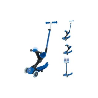 GLOBBER Go Up Deluxe Işıklı Scooter - Lacivert