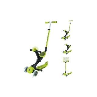 GLOBBER Go Up Deluxe Işıklı Scooter - Yeşil