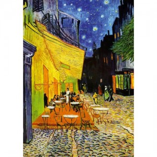 ART PUZZLE Kafe Terasta Gece 1000 Parça Puzzle