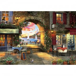 ART PUZZLE Sahil Restaurant 1000 Parça Puzzle